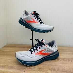 Brooks Adrenaline GTS 22 Gray And Red Sneakers Men’s Size 9.5